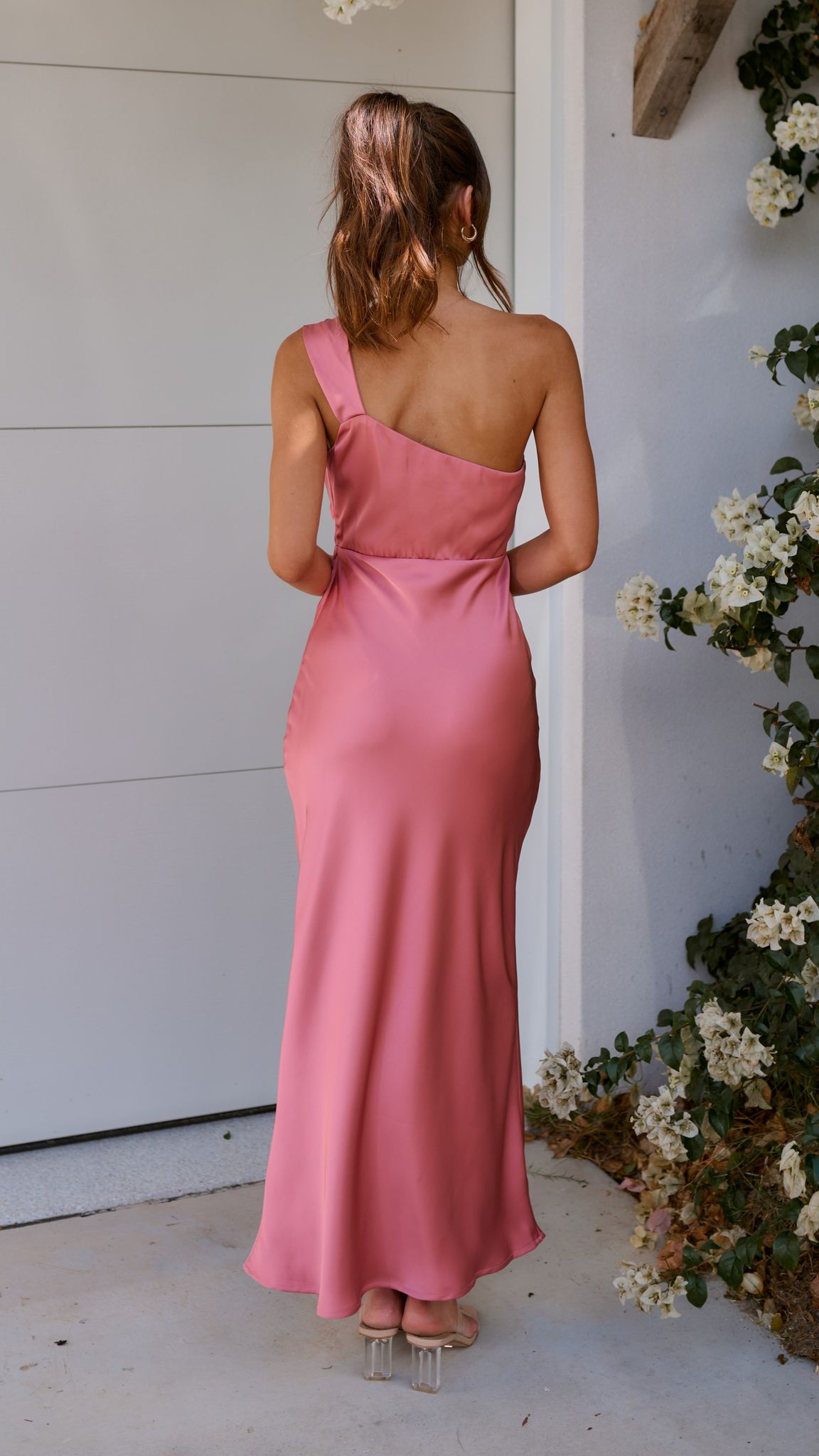 Greta Maxi Dress - Baked Rose