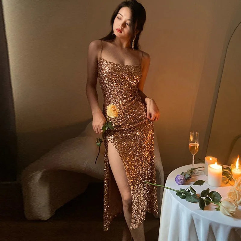 Shine Sequin Dress