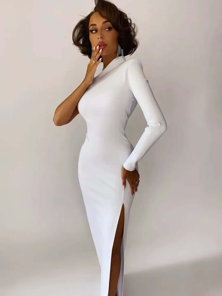 Luciana One Shoulder Maxi Dress