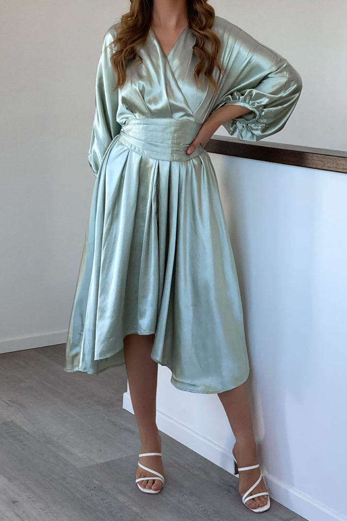 Mira Satin Dress