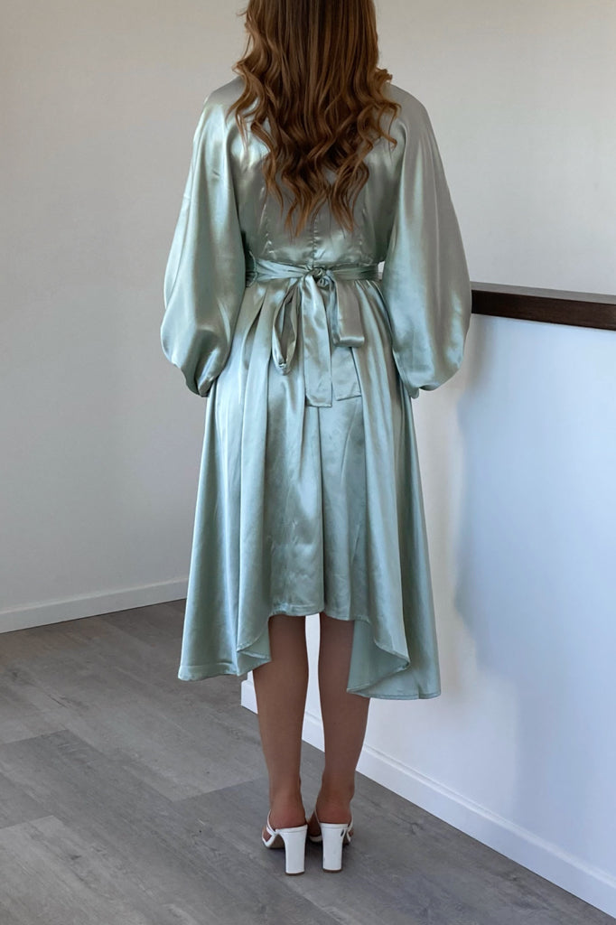 Mira Satin Dress