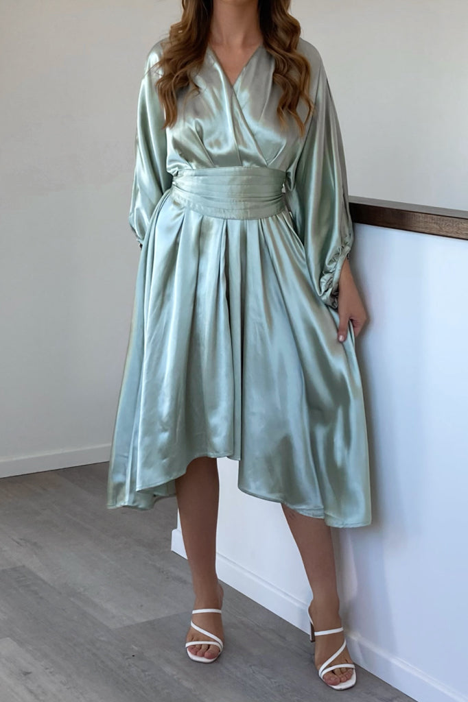 Mira Satin Dress