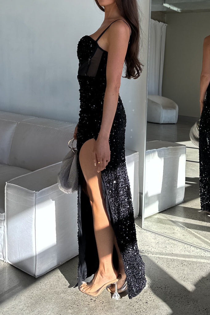 Quinn Velvet Dress
