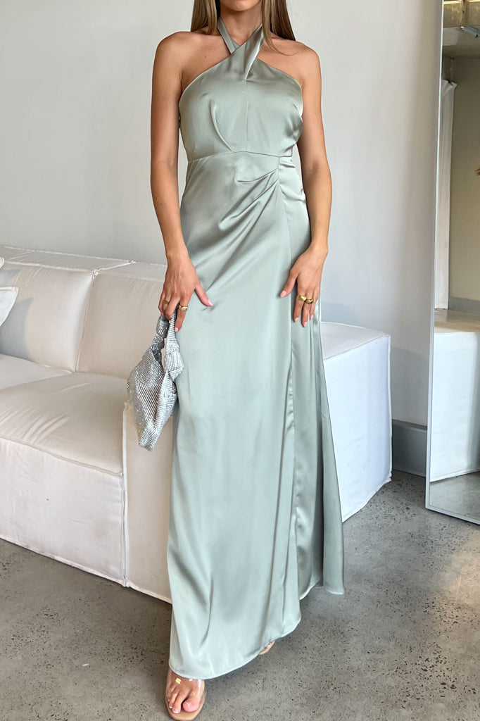 Amanda Satin Dress