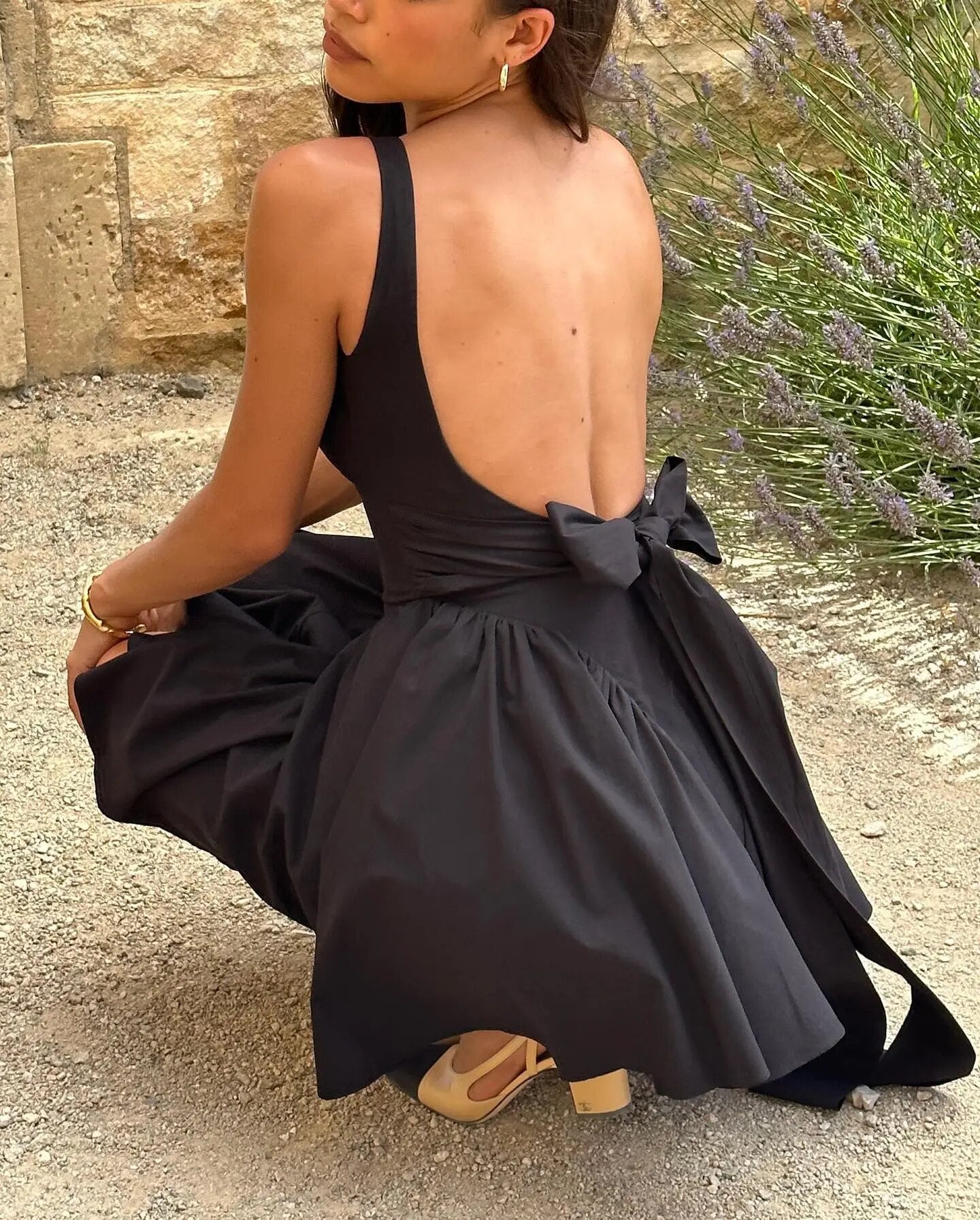 Serena Backless Mini Dress