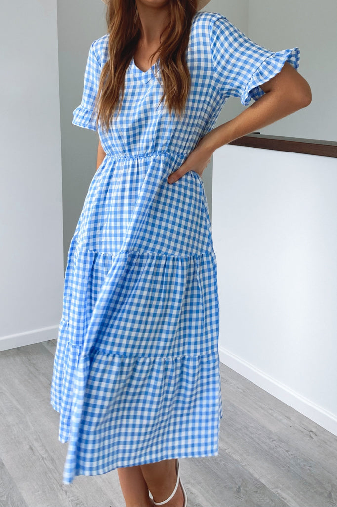 Tessa Gingham Dress