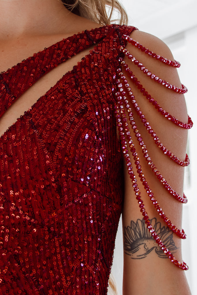 Katiya Sequin Gown