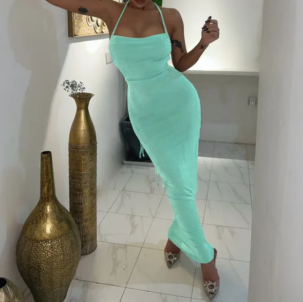 Serenity Backless Maxi Dress