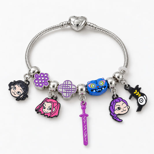 KPop Demon Hunters-Inspired Charm Bracelet