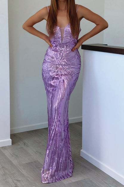 Monika Sequin Gown