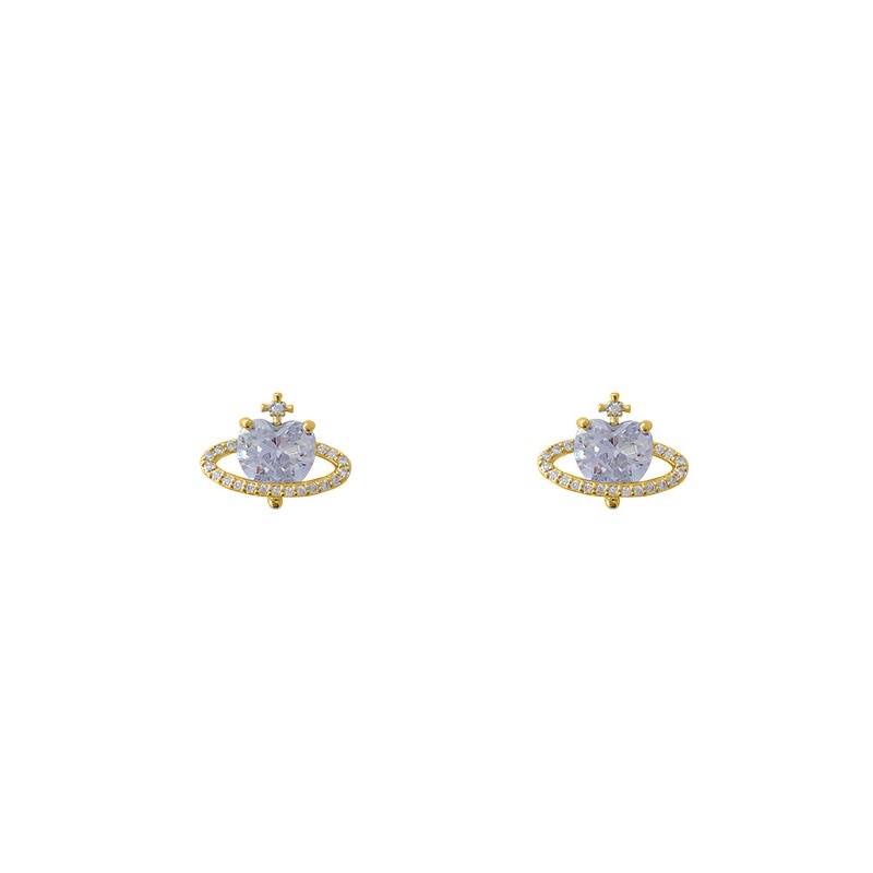 Zircon Planet Earrings