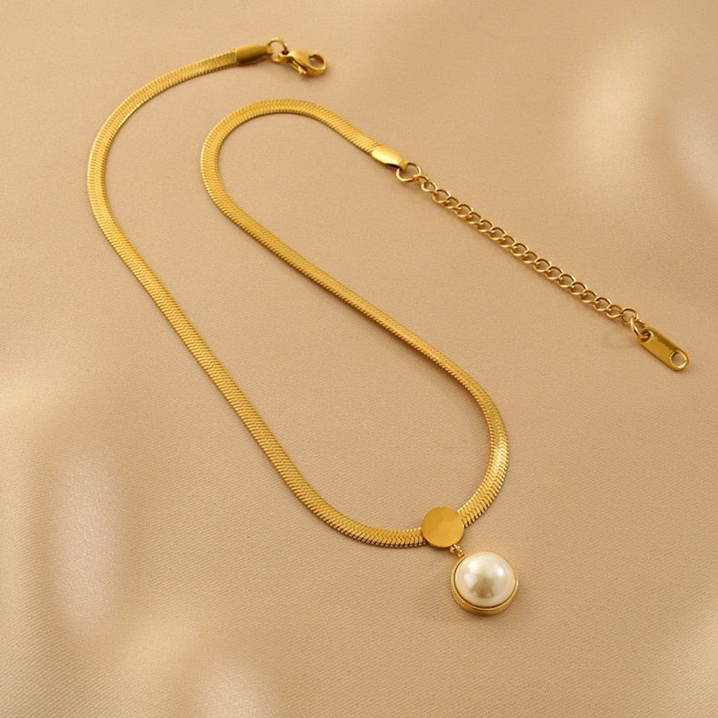 Heart Golden Necklace