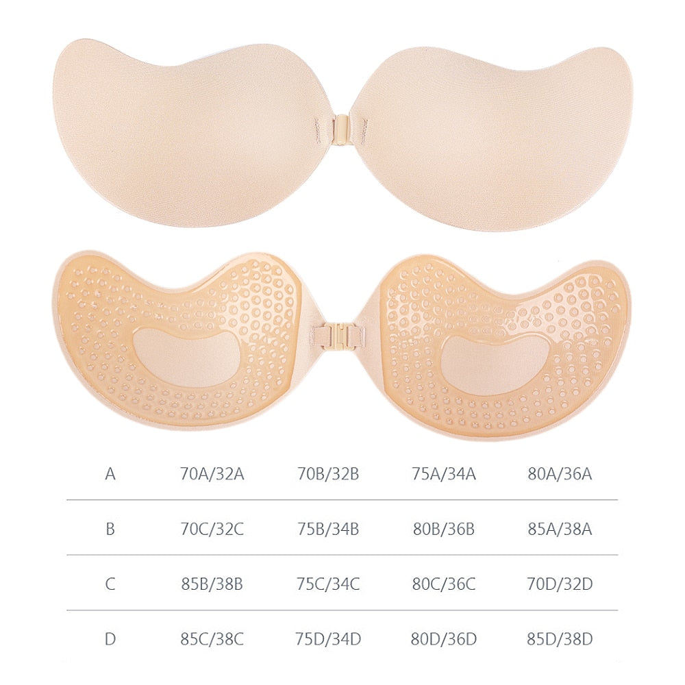 Luxx Push Up Strapless Sticky Bra