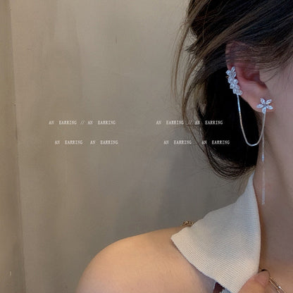 Rhinestone Hanging  Earrings