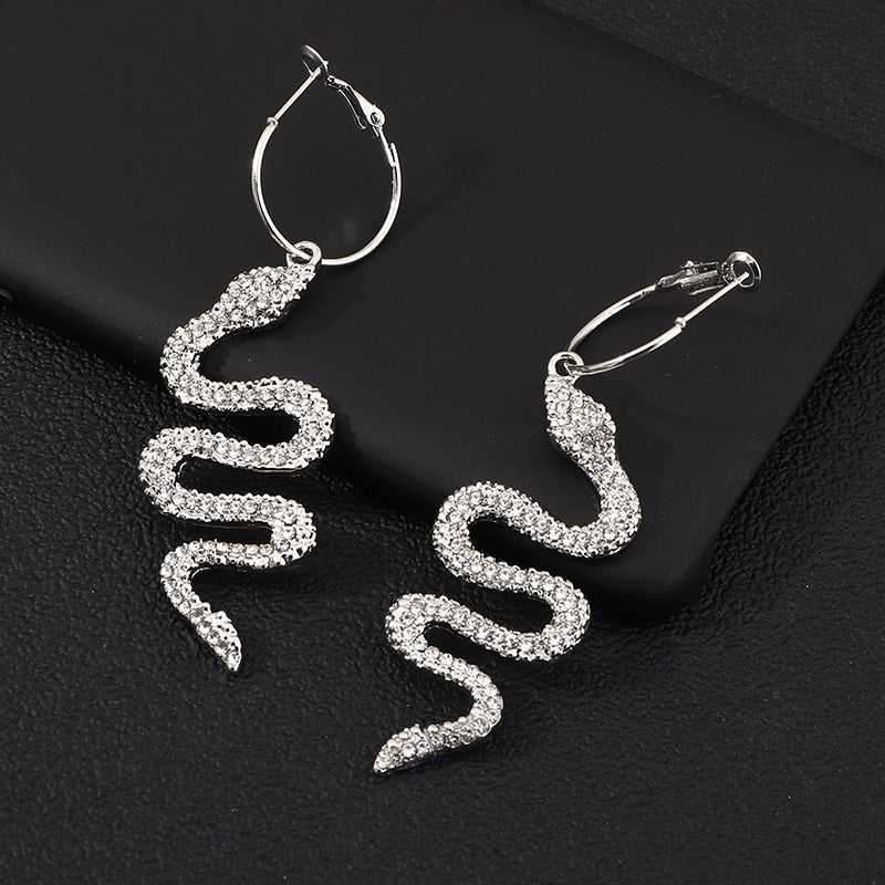 Vintage Snake Earrings