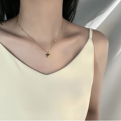 Heart Golden Necklace