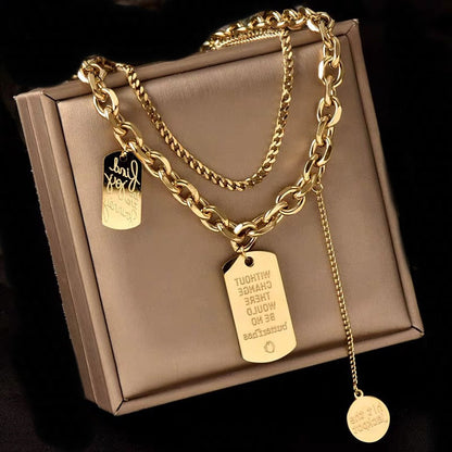 Heart Golden Necklace