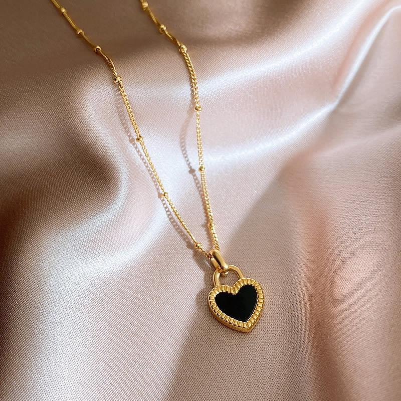 Heart Golden Necklace