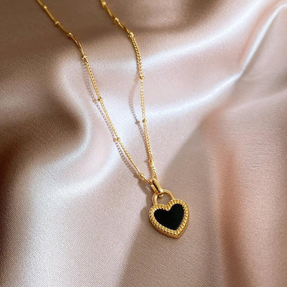 Heart Golden Necklace