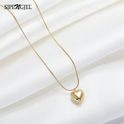 Heart Golden Necklace