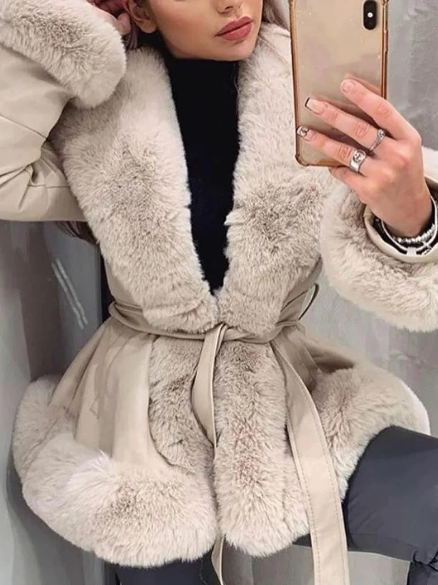 Faux Fur Jacket