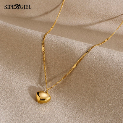 Heart Golden Necklace