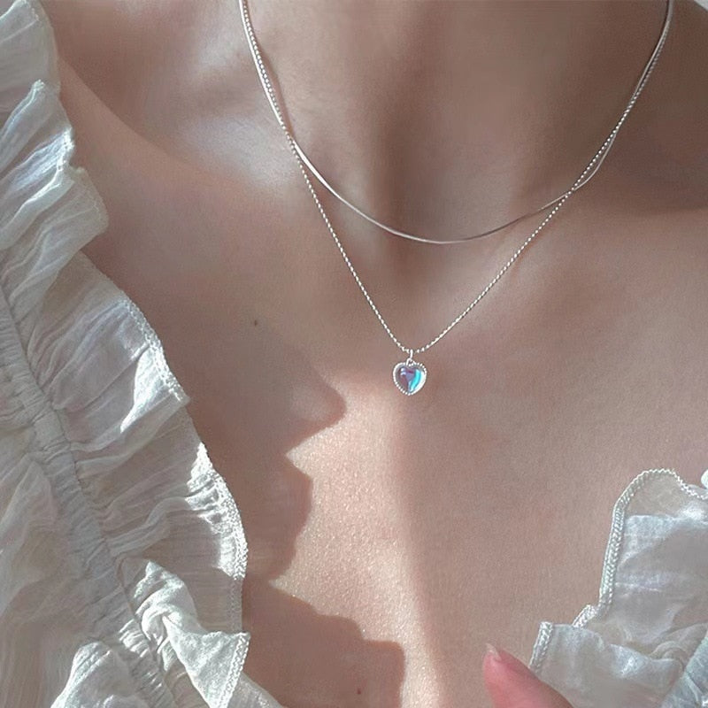 Sparkling Clavicle Chain Choker Necklace