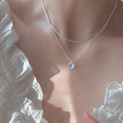 Sparkling Clavicle Chain Choker Necklace