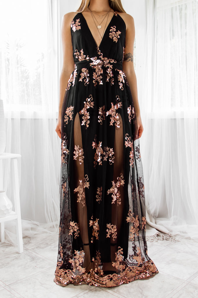 Lorena Gown - Black