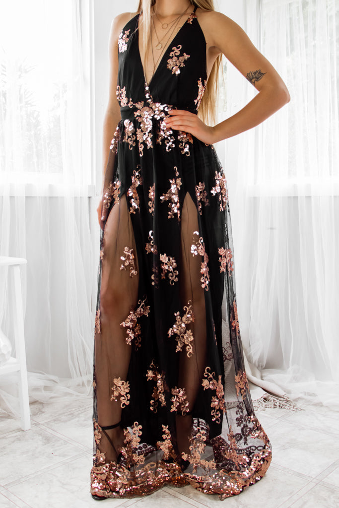 Lorena Gown - Black