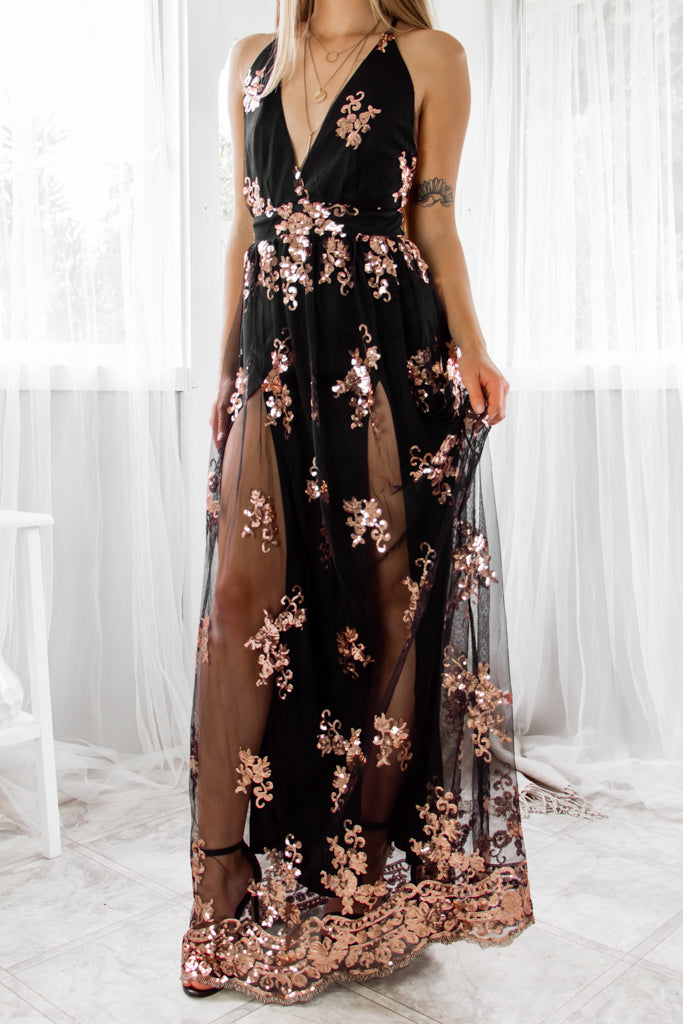 Lorena Gown - Black