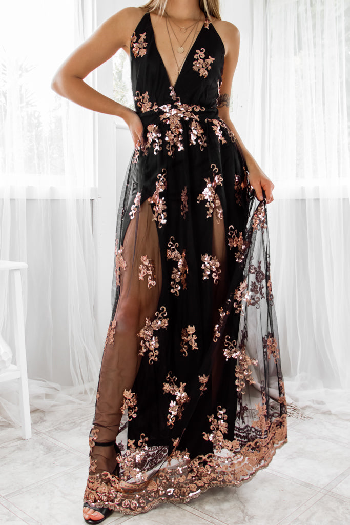 Lorena Gown - Black