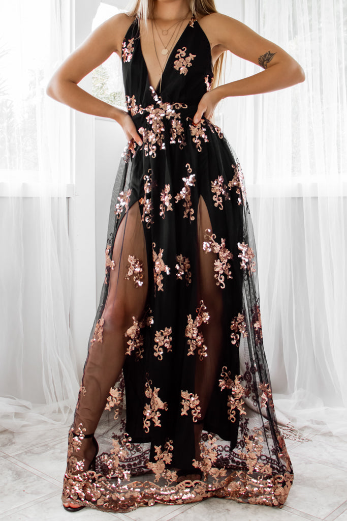 Lorena Gown - Black