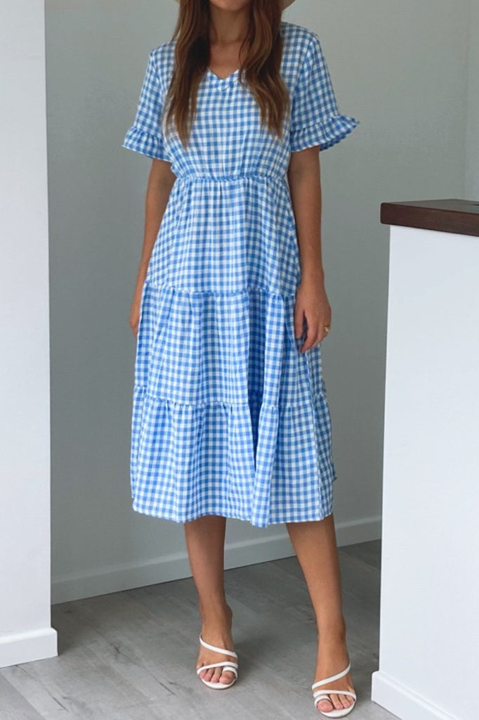 Tessa Gingham Dress