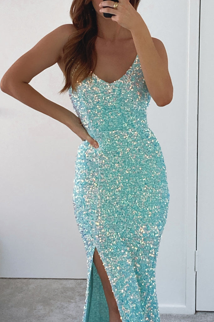 Celina Sequin Gown