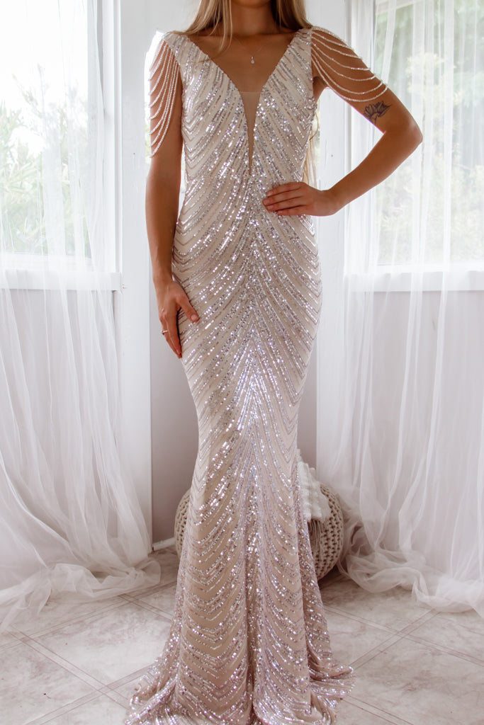 Valencia Sequin Gown